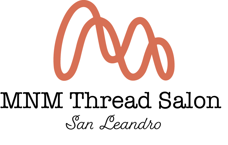 MNM Threading Salon Logo